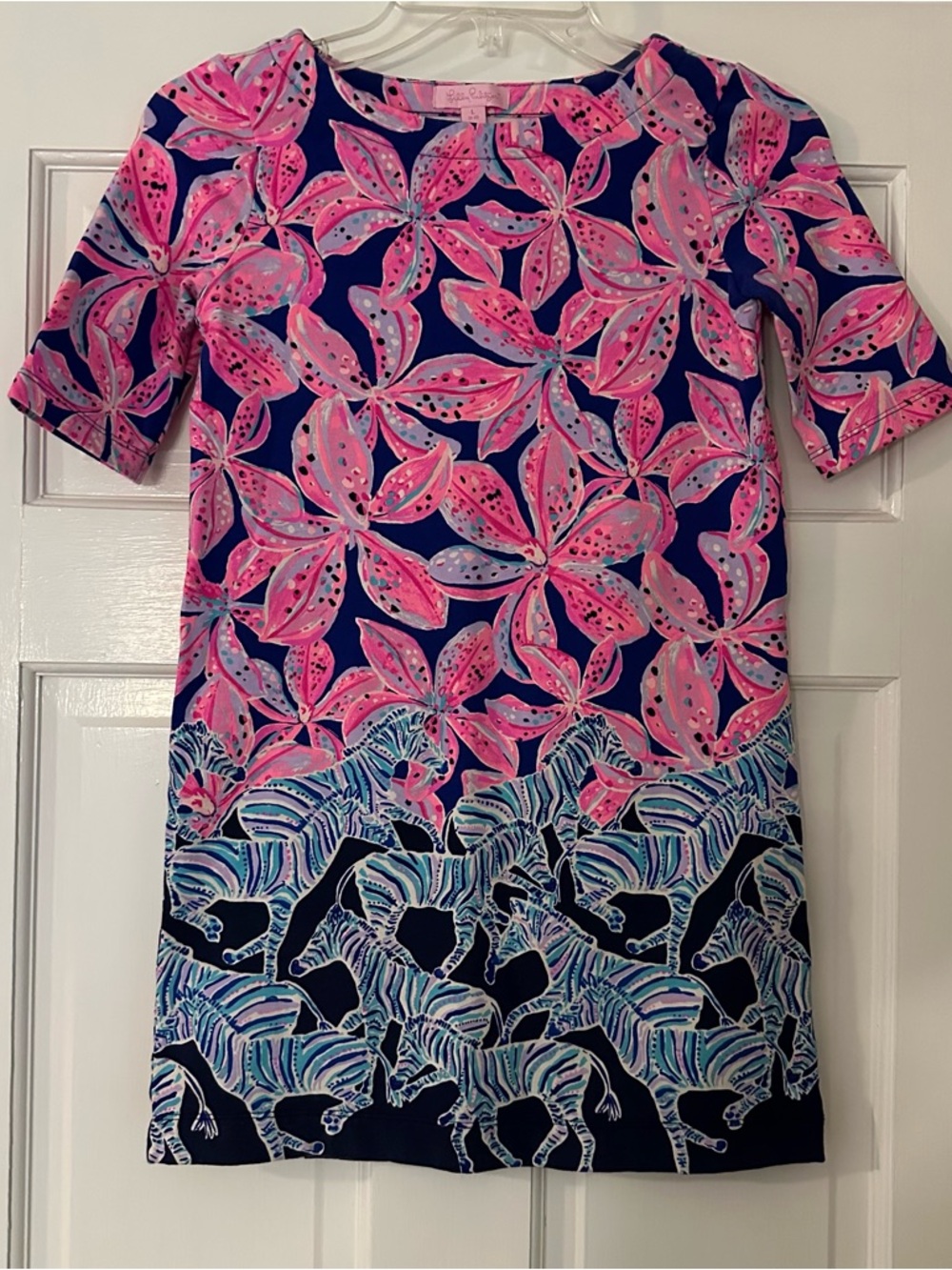 Lilly Pulitzer Little Lilah dress Girls size Large resort beach vacation
